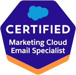 salesforce certified marketing cloud email specialist