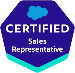 salesforce certified sales representative